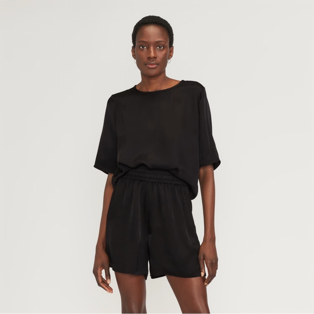 Everlane | The Satin Relaxed Tee